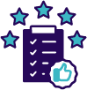 Strengthened CMS quality ratings & audit reporting icon